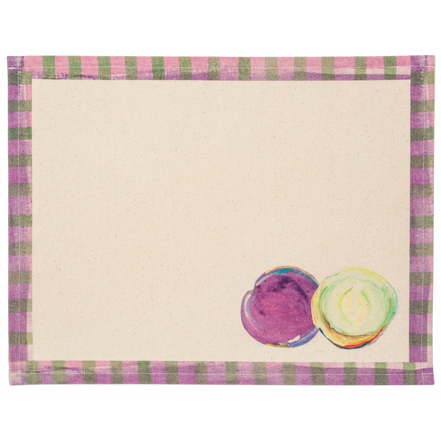 Plum Melon Placemat