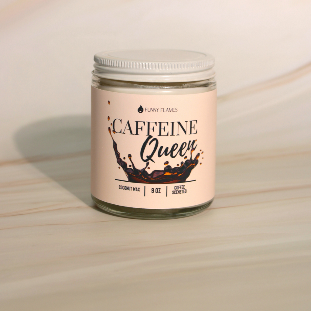 Caffeine Queen candle