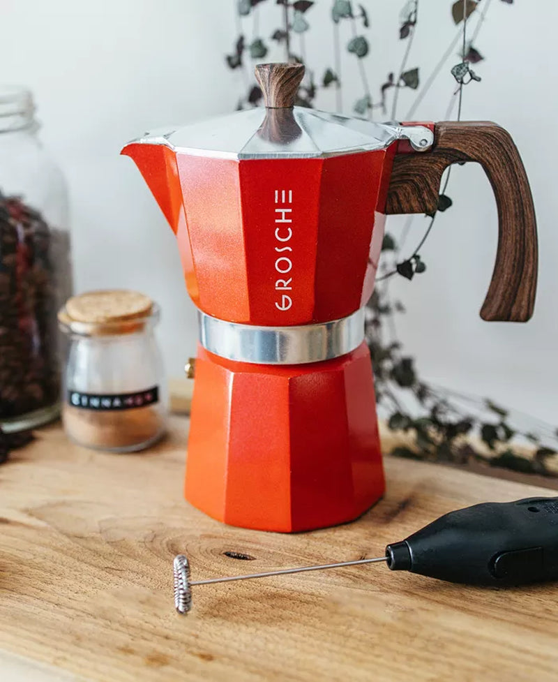Milano Stovetop Espresso Maker Moka Pot 9 Espresso Cup Size 15.2 Oz