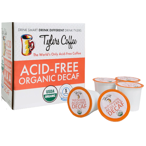 Decaf Single Serve Cups (16 ct.) (USDA Organic Swiss water decaffeinated)