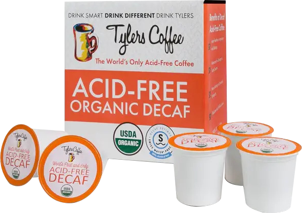 Decaf Single Serve Cups (16 ct.) (USDA Organic Swiss water decaffeinated)