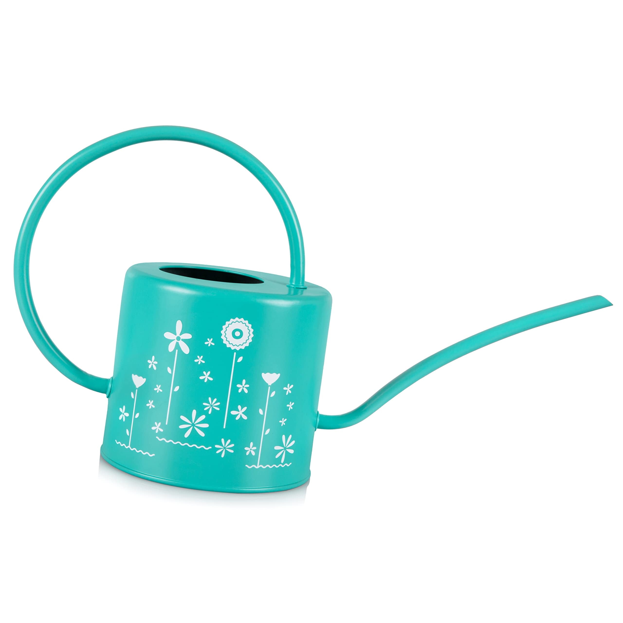 Copper Colored 40Oz Watering Can - Metal Watering Can with Easy Pour