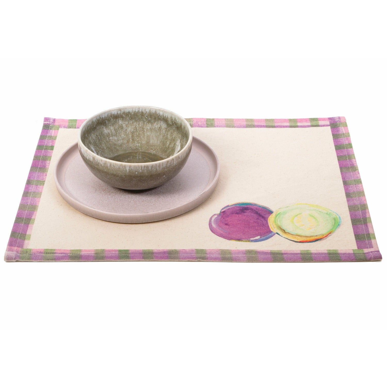 Plum Melon Placemat