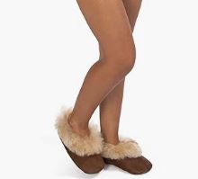 Suede and Fur Alpaca Slippers (NO REURN POLICY)